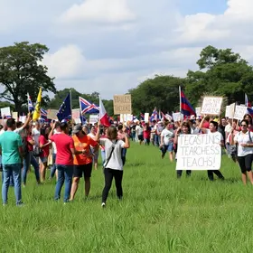 paralisação de professores
