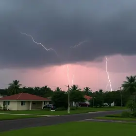 temporal em Campo Grande
