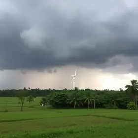 alerta de tempestade em MS