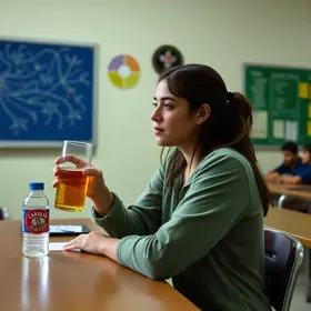 aluna passa mal após beber álcool escondido