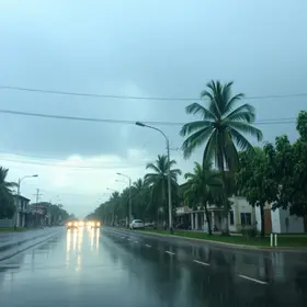 chuva em Campo Grande