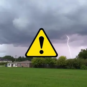 tempestades e nova frente fria em MS