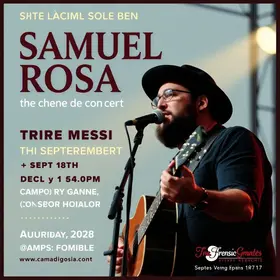 show gratuito Samuel Rosa em Campo Grande