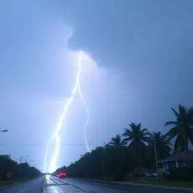 alerta de tempestade
