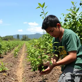 mudas frutíferas